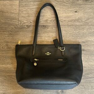 Large Coach Leather Tote